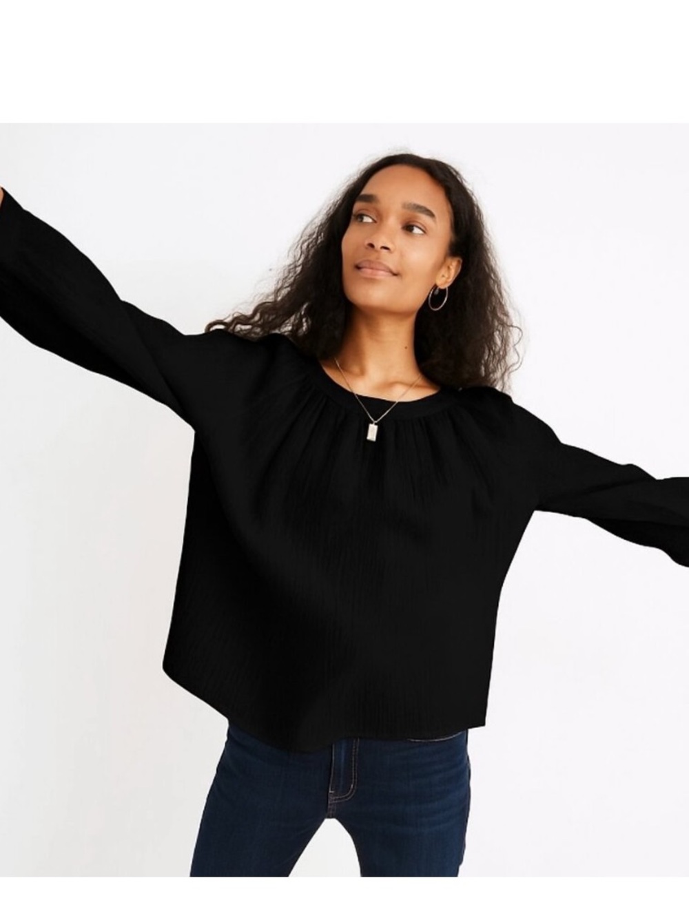 Madewell Gauze Top